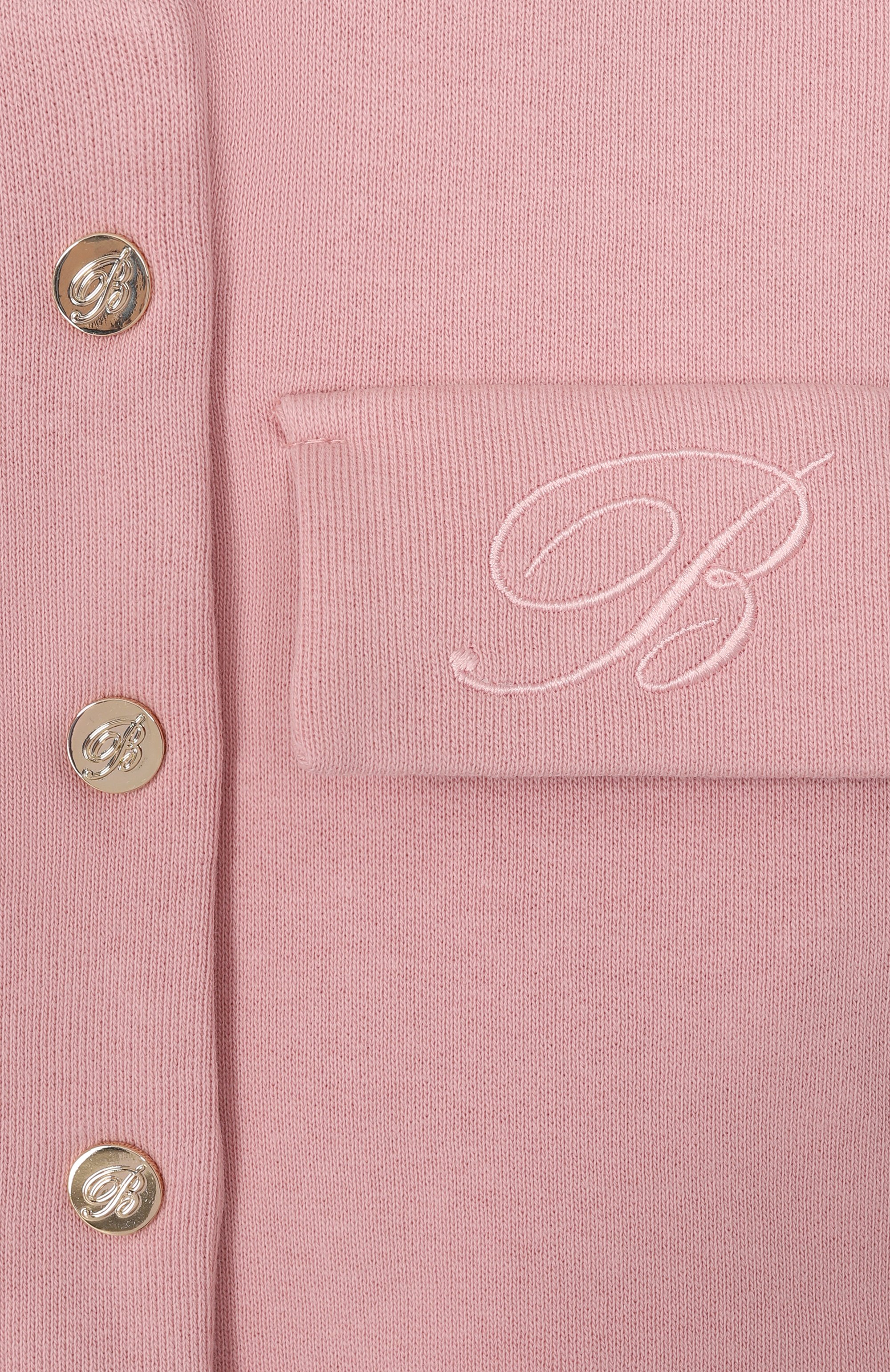 Хлопковый кардиган BLUMARINE, арт. BGFE0160/FF016, фото 3