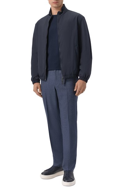 Шерстяные брюки CORNELIANI, арт. 284L25/2A18111, фото 2