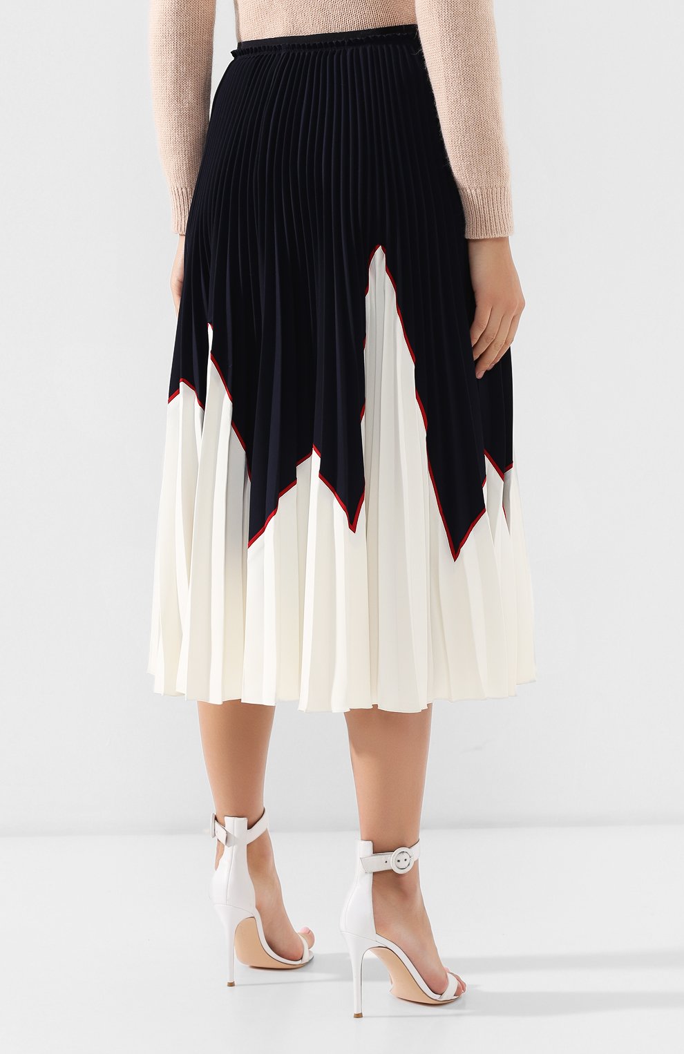 Плиссированная юбка REDVALENTINO, арт. RR3RAB05/YKD, фото 4