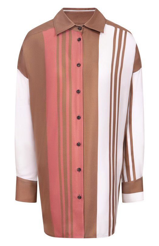 Шелковая рубашка Kiton D51402K0999G08 Разноцветный D51402K0999G08