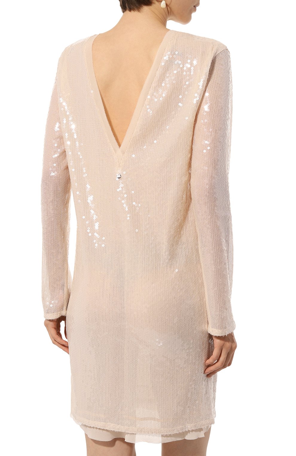 Платье с отделкой пайетками BOSS, арт. 50535547, фото 4