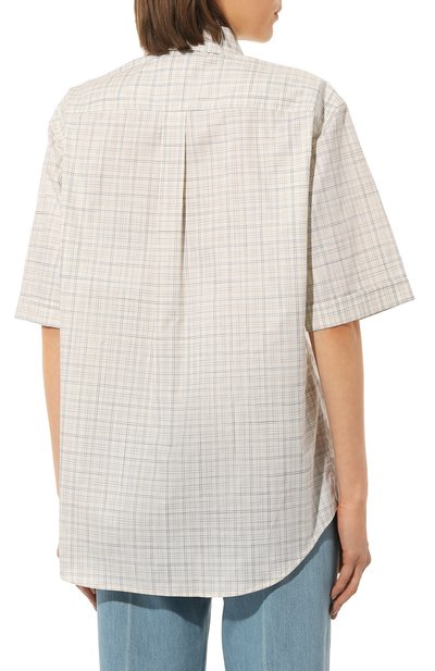 Хлопковая рубашка GUCCI, арт. 661852 ZAG8E, фото 4