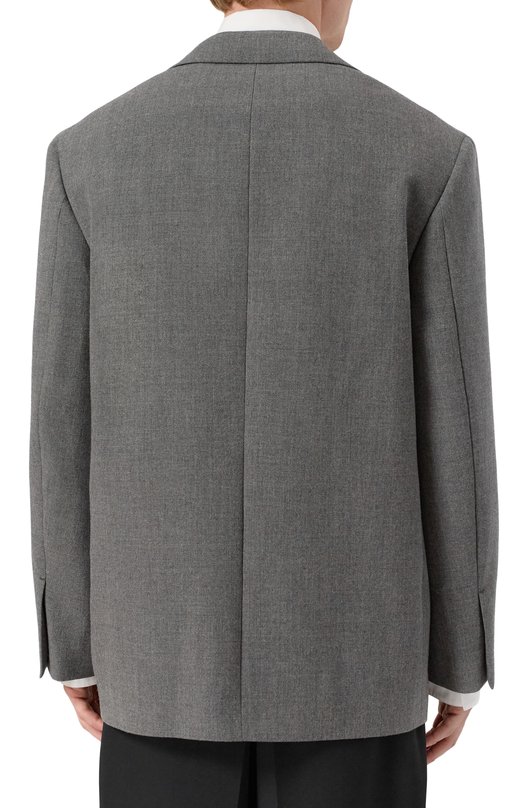 Шерстяной пиджак Jil Sander J22BN0264-J41558 Серый  J22BN0264-J41558 Фото 4