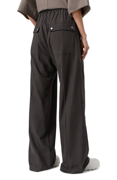 Хлопковые брюки RICK OWENS, арт. RP02D3361/FL, фото 4