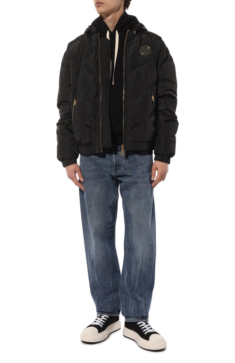Пуховый бомбер VERSACE JEANS COUTURE, арт. 74GAUD17/CQ01D, фото 1
