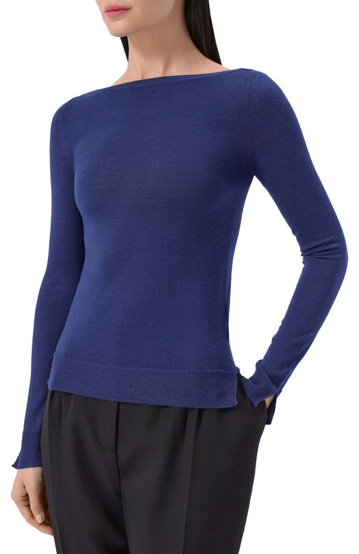 Пуловер из кашемира и шелка MVST M26.CSW.K409/JAIPUR Синий  M26.CSW.K409/JAIPUR Фото 3