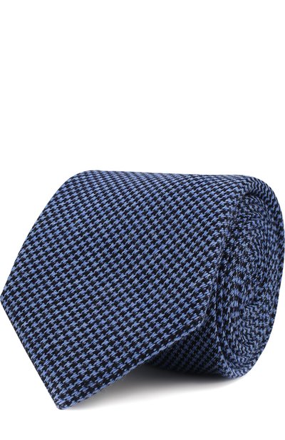 Мужской галстук из смеси шерсти и шелка с узором BRIONI, арт. 062I00/07AC8