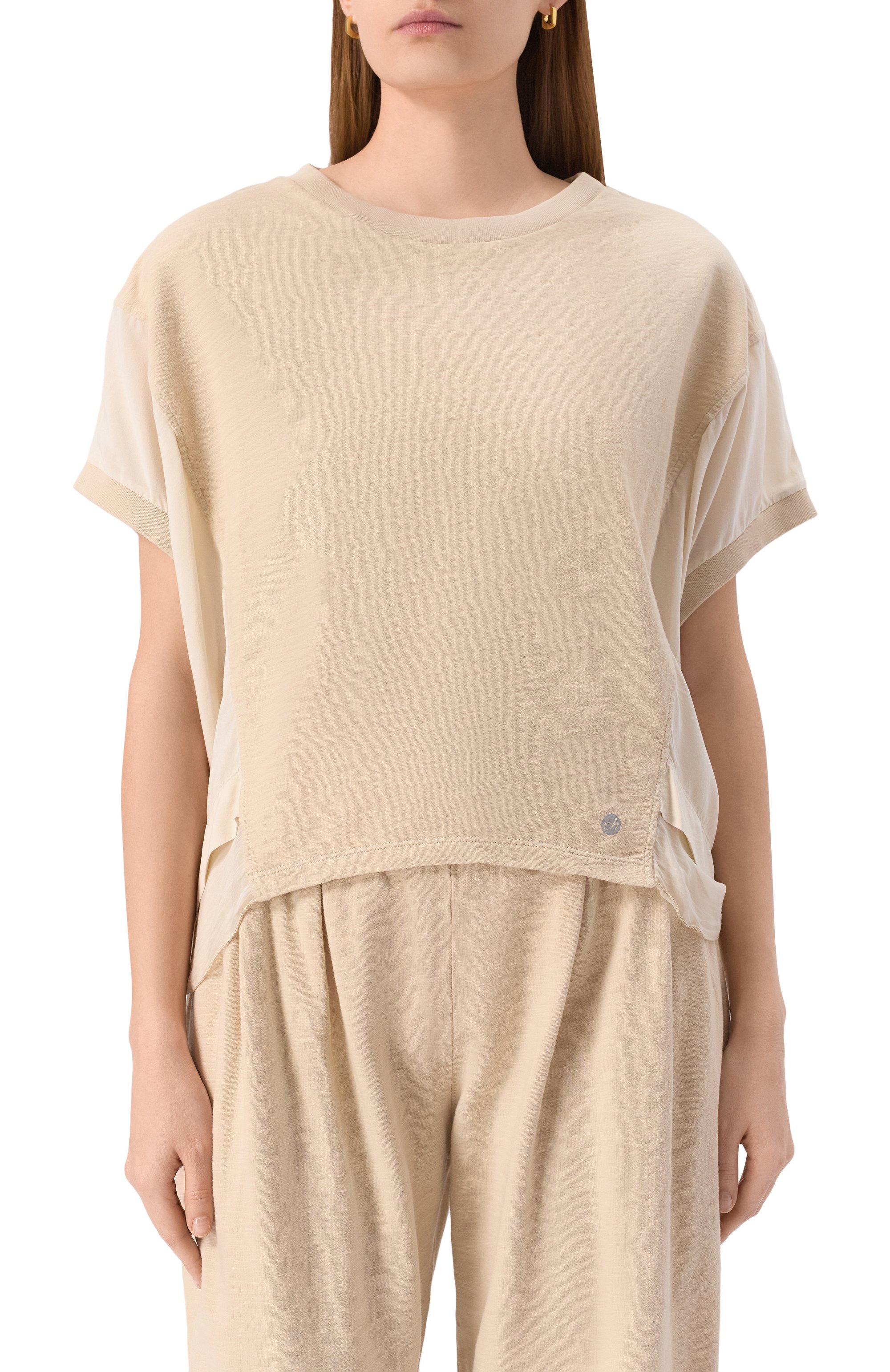 Хлопковая футболка DEHA, арт. D22330, фото 3