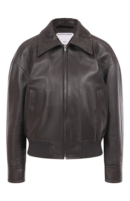 Женская кожаная куртка BOTTEGA VENETA, арт. 832893/V5BX0