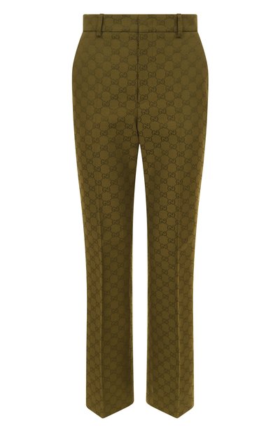 Женские хлопковые брюки GUCCI, арт. 837435/Z7ADE