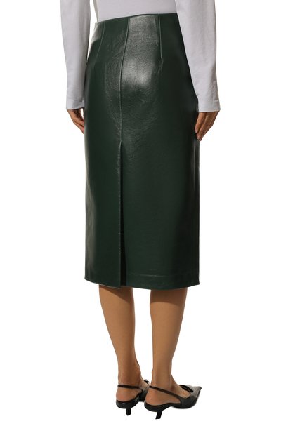Кожаная юбка PRADA, арт. 51812-1ZFE-F0L76, фото 4