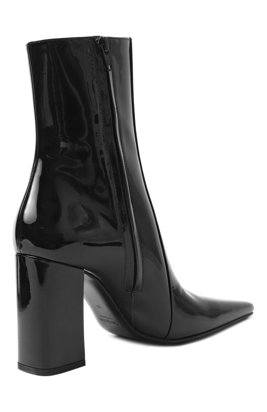 Лакированные ботильоны Rainer 90 Saint Laurent 827733/1TV00 Чёрный  827733/1TV00 Фото 5