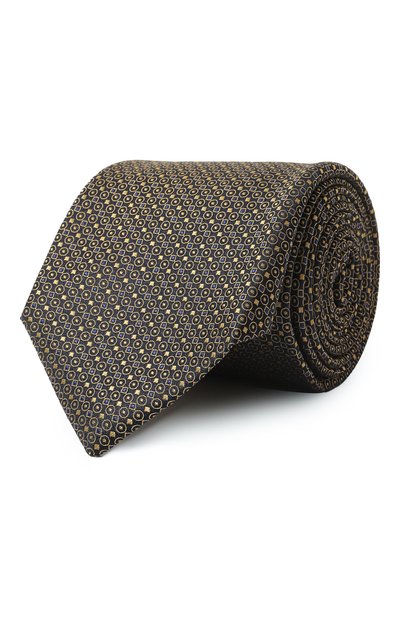 Мужской шелковый галстук CANALI, арт. 97/HX03696