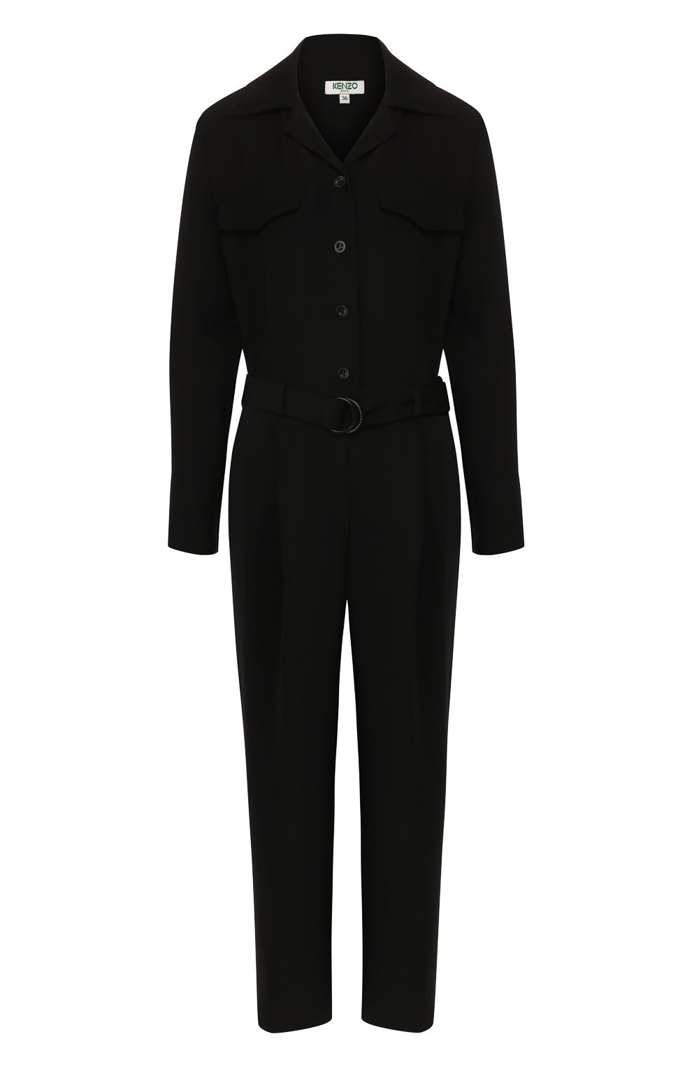 Комбинезон KENZO черного цвета по цене 45000 руб., арт. F962C00385AM, фото 1 Комбинезон KENZO, арт. F962C00385AM, фото 1
