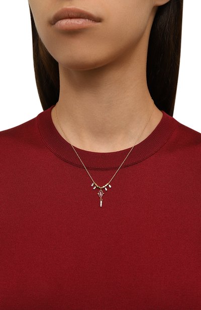 Женское колье HANKA_IN, арт. DIA-C0-RUB-0.5M