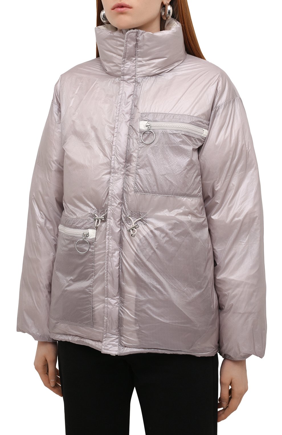 Двусторонний пуховик TANAKA, арт. ST-91/EC0-NATURAL/SILVER, фото 6