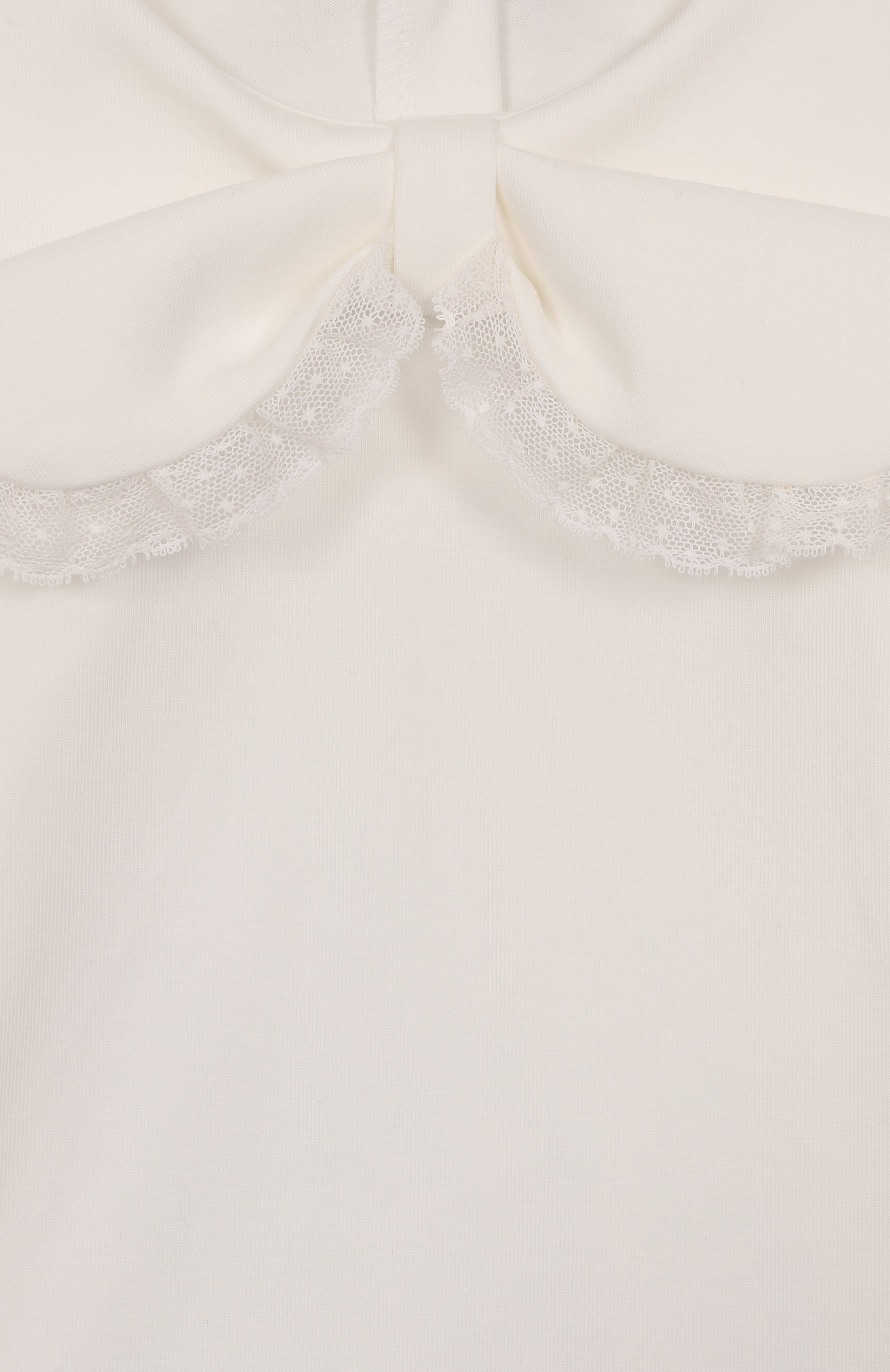 Хлопковый лонгслив MONNALISA, арт. 31F603, фото 3