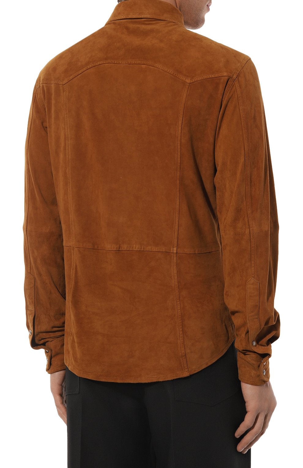 Замшевая рубашка L.B.M. 1911, арт. 2985/39000, фото 4