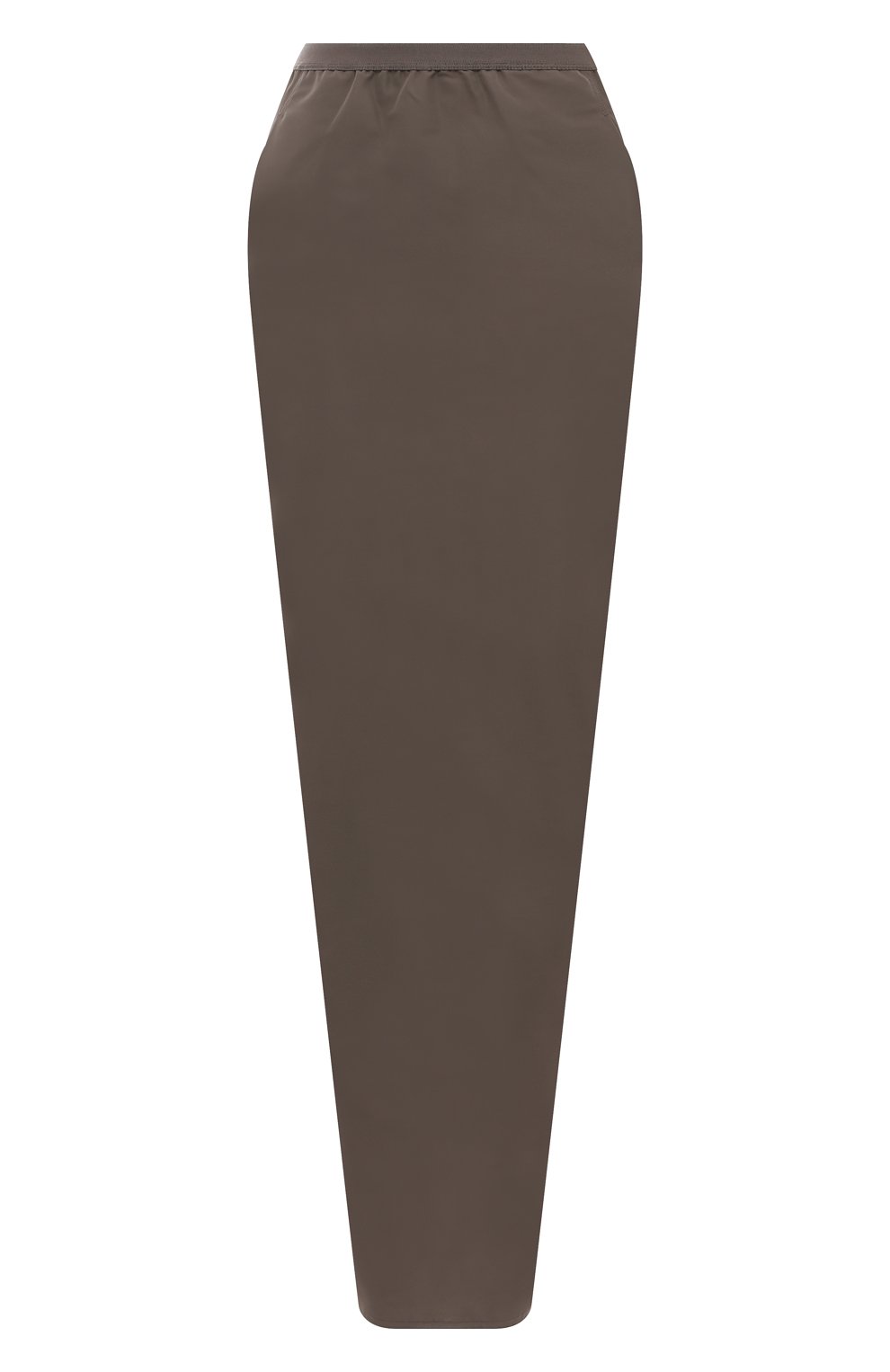 Юбка RICK OWENS серого цвета по цене 74600 руб., арт. RP01D2331, фото 1 Юбка RICK OWENS, арт. RP01D2331, фото 1