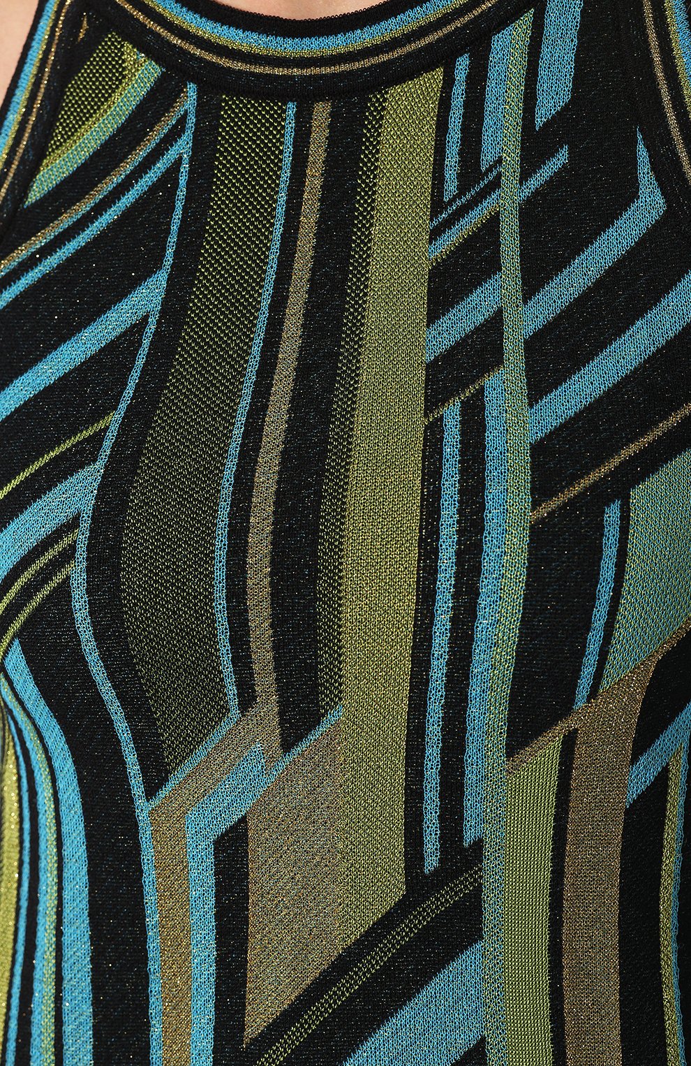 Платье с металлизированной нитью M MISSONI, арт. 2DG00031/2K0012, фото 5