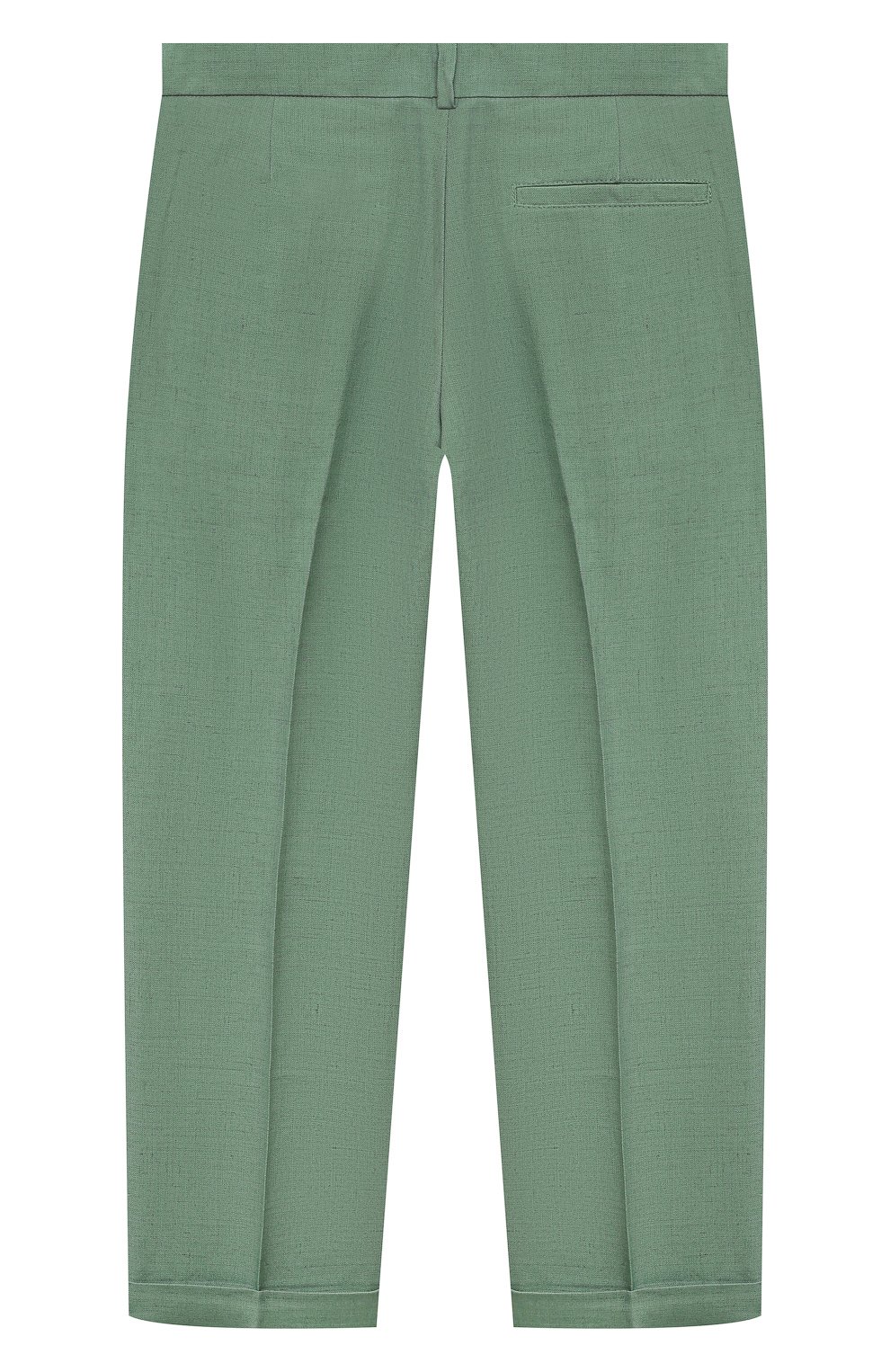 Брюки из вискозы GUCCI зеленого цвета по цене 43100 руб., арт. 622125 XWAI3, фото 2 Брюки из вискозы GUCCI, арт. 622125 XWAI3, фото 2