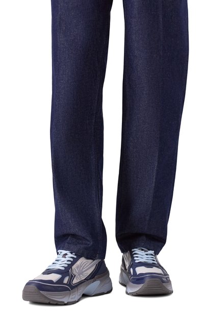 Комбинированные кроссовки pa 4 PALM ANGELS, арт. PMIA102F25FAB001, фото 3