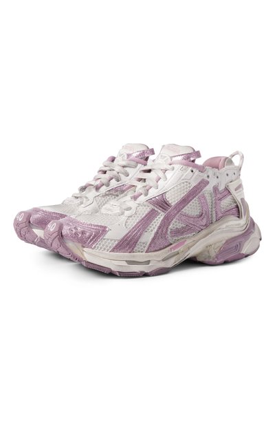 Женские комбинированные кроссовки runner BALENCIAGA, арт. 772767/WRNGF
