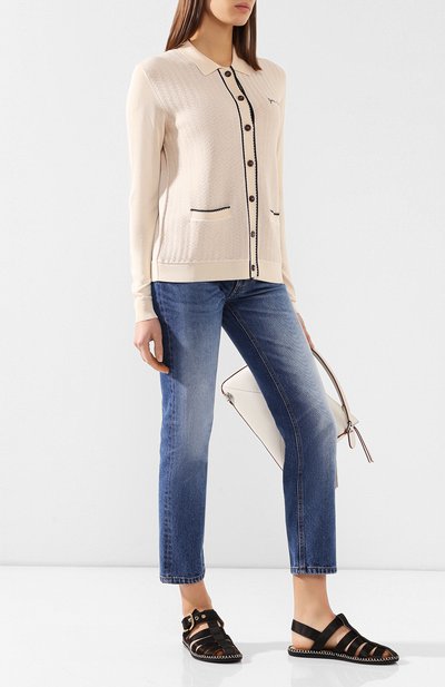 Кардиган из смеси вискозы и шерсти GOLDEN GOOSE DELUXE BRAND, арт. G36WP097.A1, фото 2