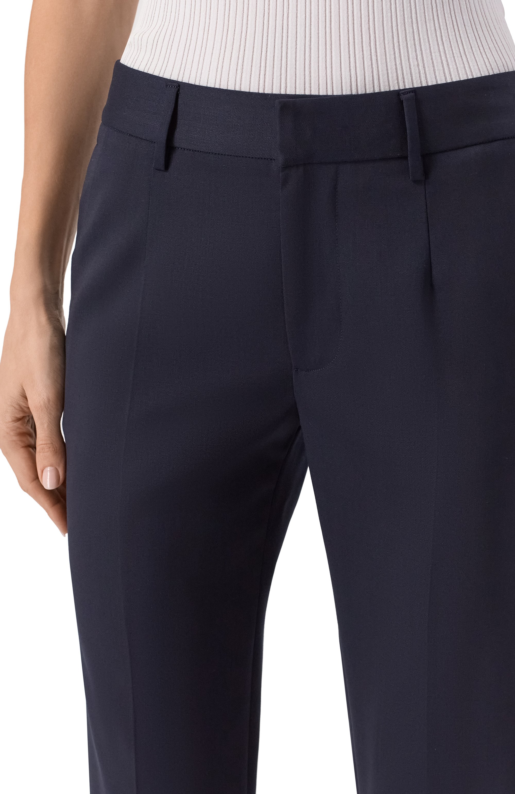 Шерстяные брюки ALESSANDRA RICH, арт. FABX3300-F4494, фото 5