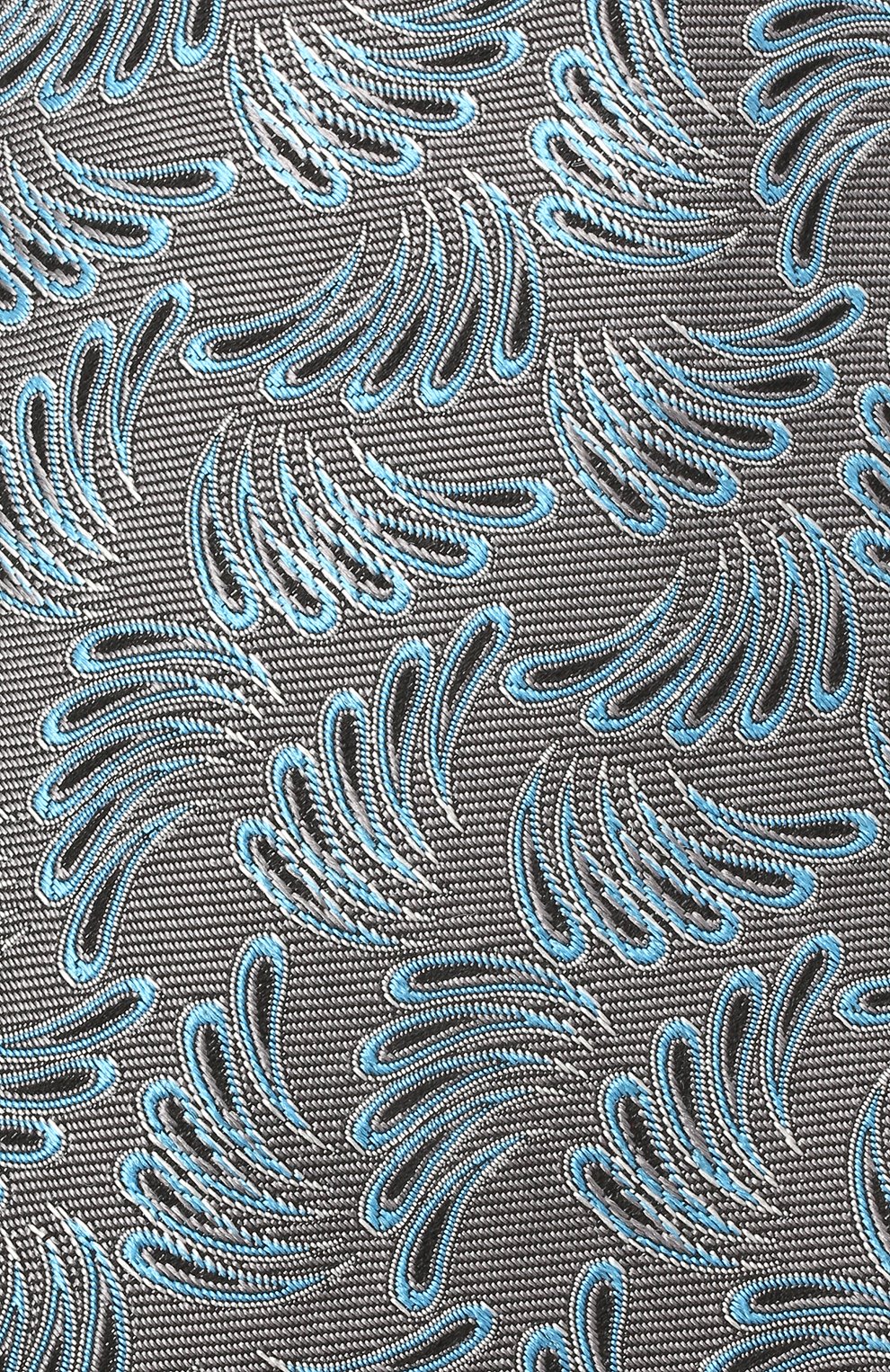 Шелковый галстук LANVIN серого цвета по цене 13950 руб., арт. 2089/TIE, фото 3 Шелковый галстук LANVIN, арт. 2089/TIE, фото 3