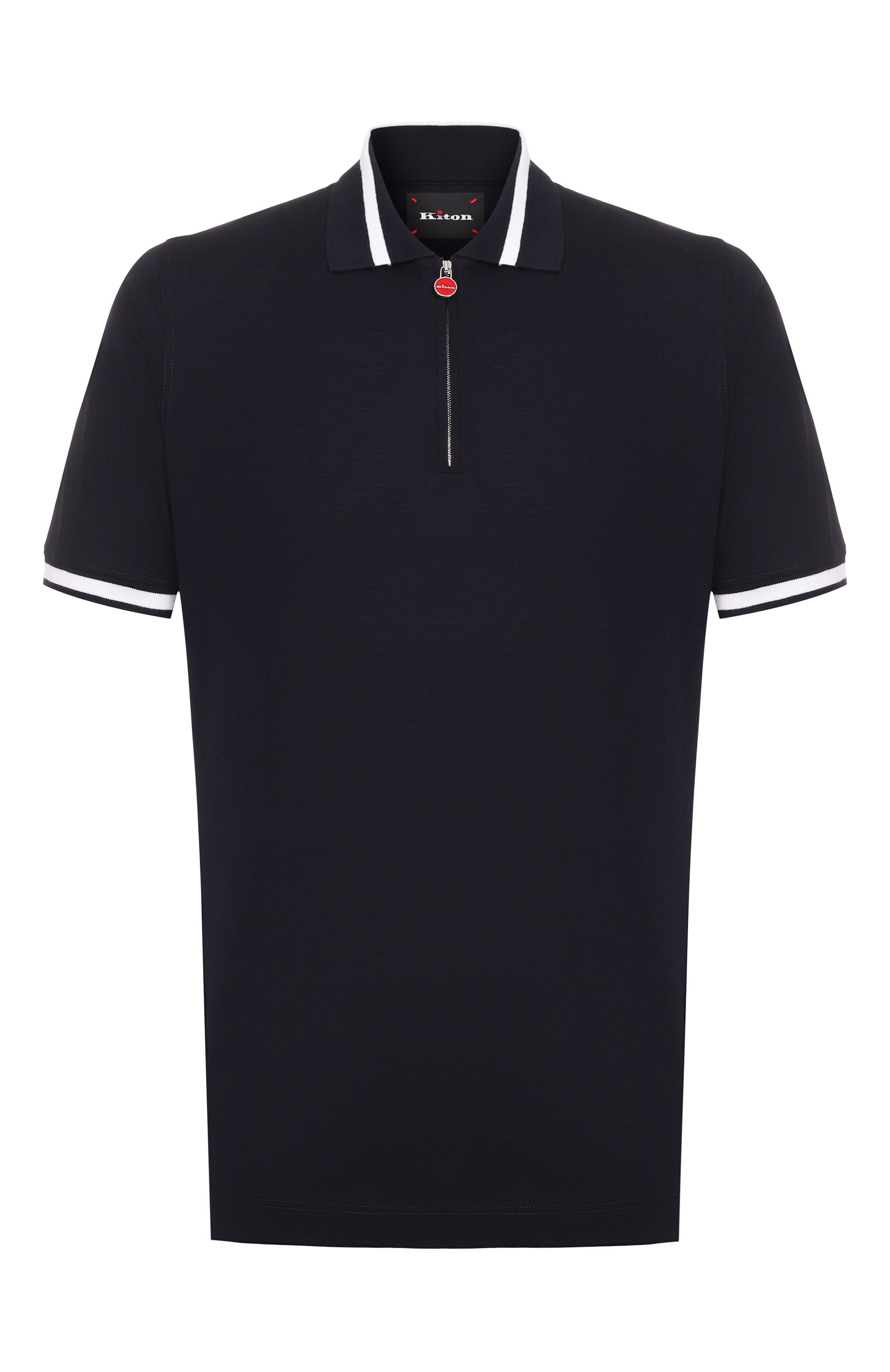 Хлопковое поло KITON, арт. UMK1172A0012, фото 1
