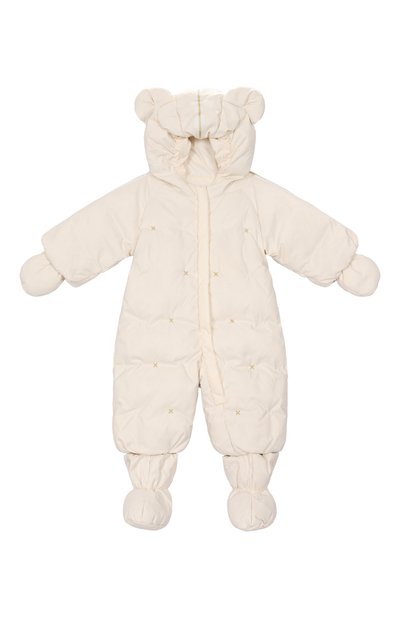Пуховый комбинезон CHEPE молочного цвета по цене 15600 руб., арт. 391123, фото 1 Пуховый комбинезон CHEPE, арт. 391123, фото 1