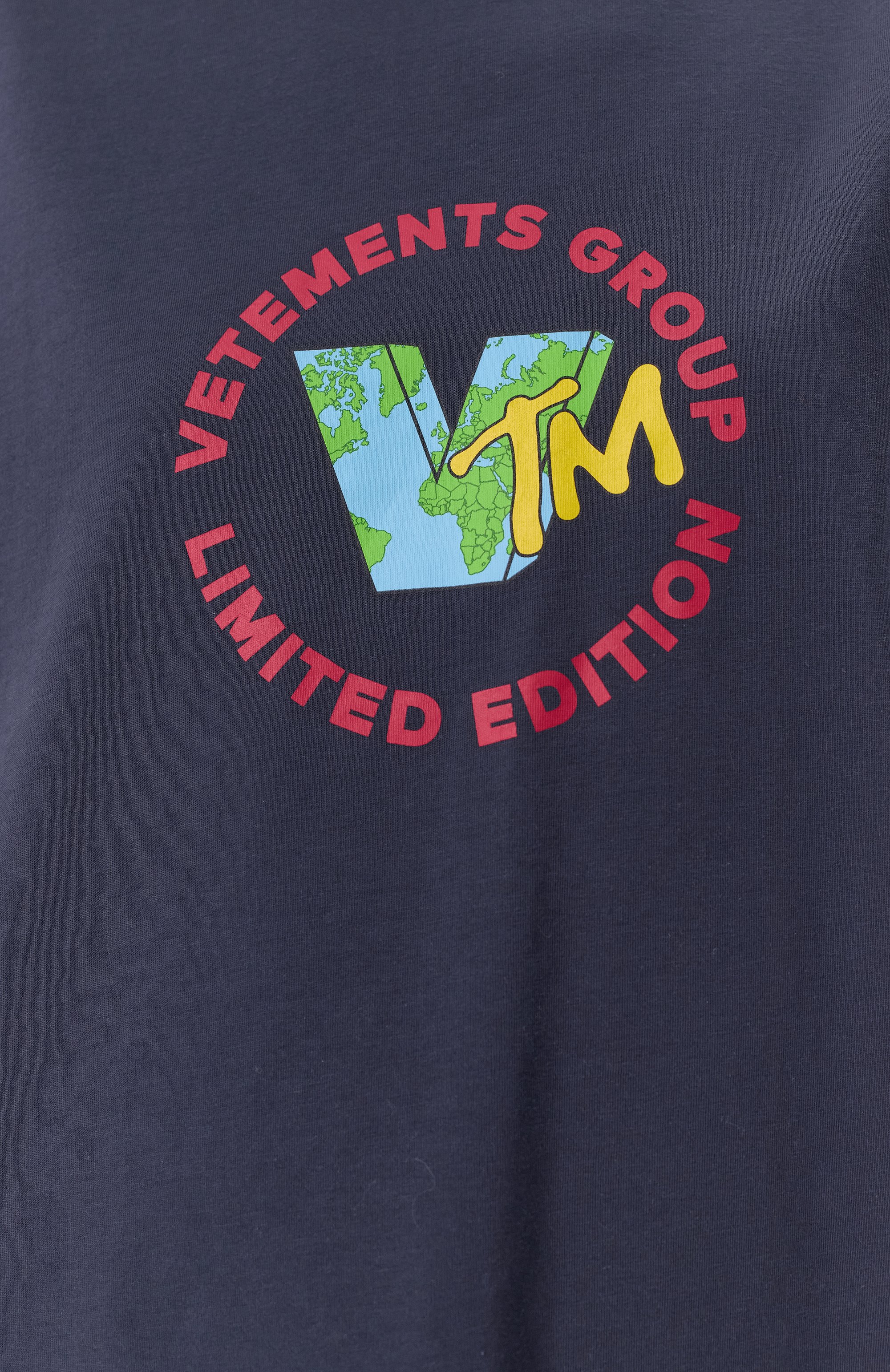 Хлопковая футболка VETEMENTS, арт. UA66TR715N, фото 10