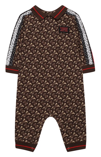 Хлопковый комбинезон BURBERRY, арт. 8031932, фото 1