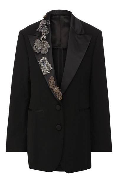 Женский жакет из смеси шерсти и вискозы ACNE STUDIOS, арт. AH0033