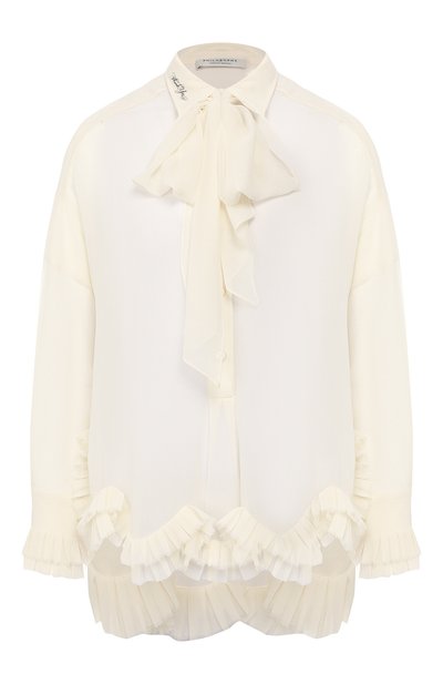 Женская блузка с оборкой PHILOSOPHY DI LORENZO SERAFINI, арт. A0208/5717