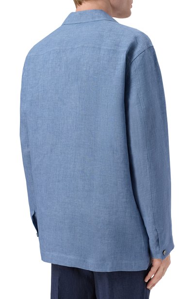 Льняная рубашка BRIONI, арт. SCHL0L/P9111, фото 4