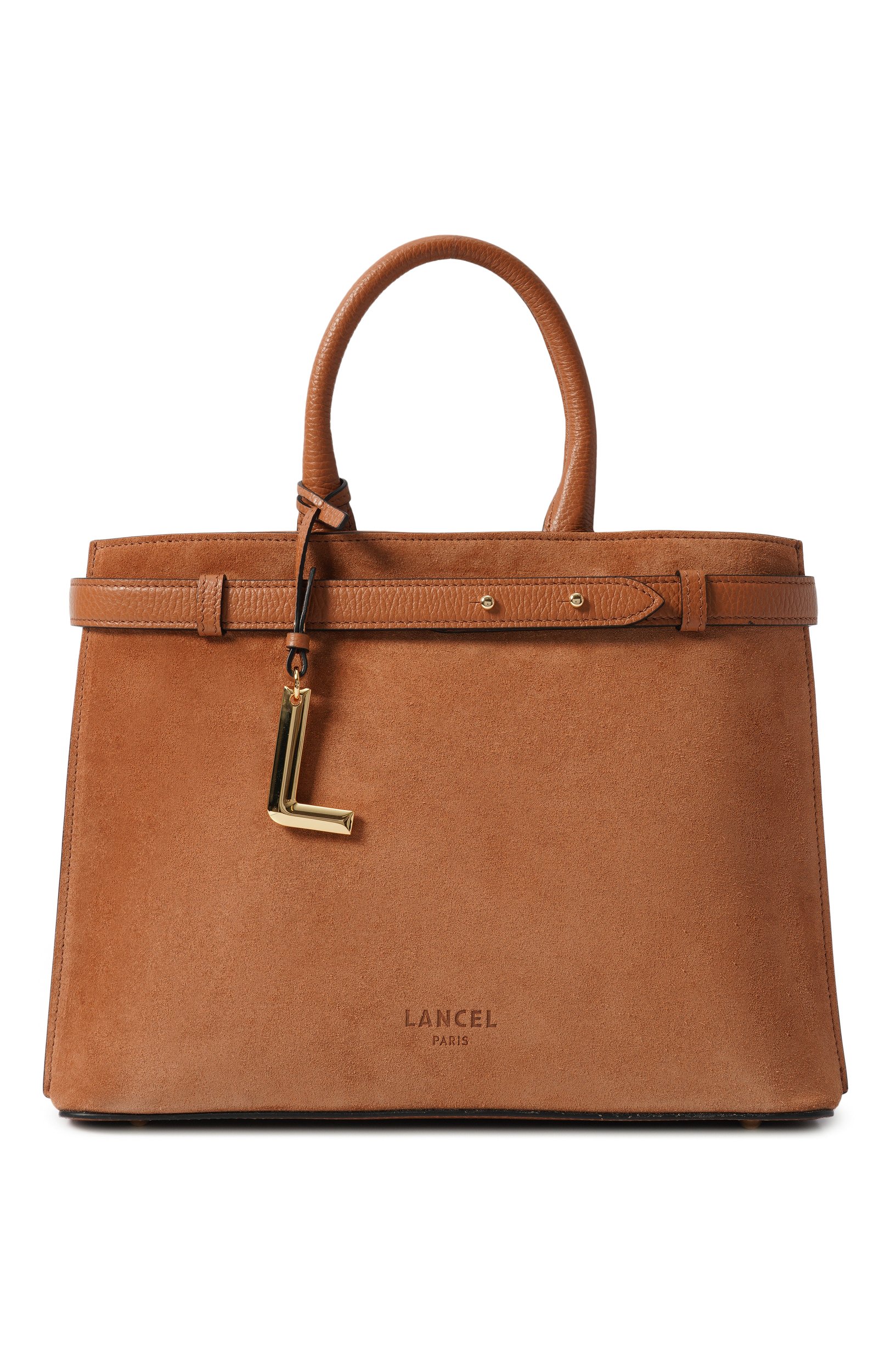 Сумка faubourg medium LANCEL светло-коричневого цвета по цене 84900 руб., арт. A14257, фото 1 Сумка faubourg medium LANCEL, арт. A14257, фото 1