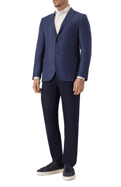 Шерстяной пиджак CORNELIANI, арт. 266002-2616400, фото 3