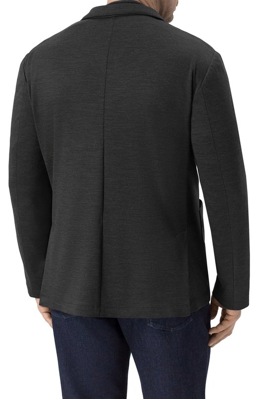 Шерстяной пиджак Marco Pescarolo GI0VE/53Y19 Серый  GI0VE/53Y19 Фото 4