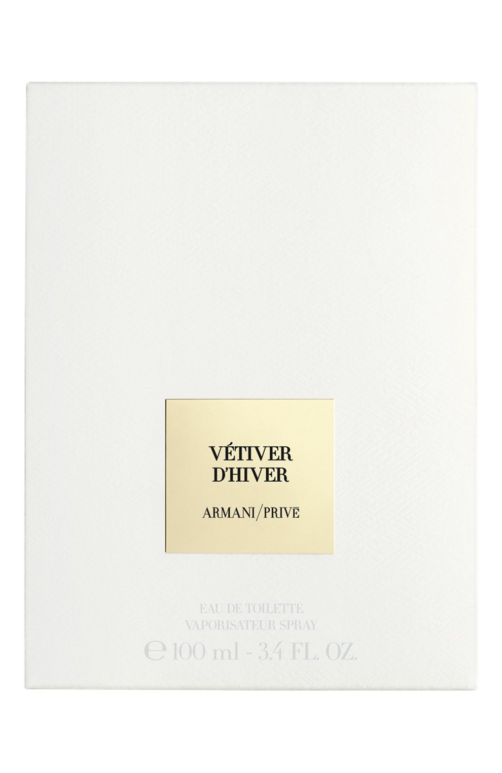 Туалетная вода vetiver d'hiver (100ml) GIORGIO ARMANI, арт. 3614272798694, фото 4