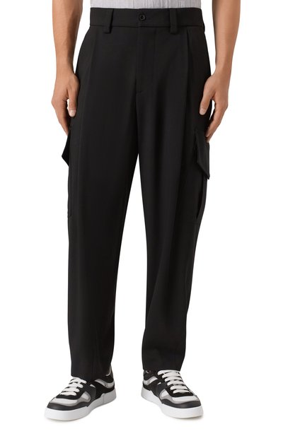 Шерстяные брюки-карго GIORGIO ARMANI, арт. GM002252/TE10043, фото 3