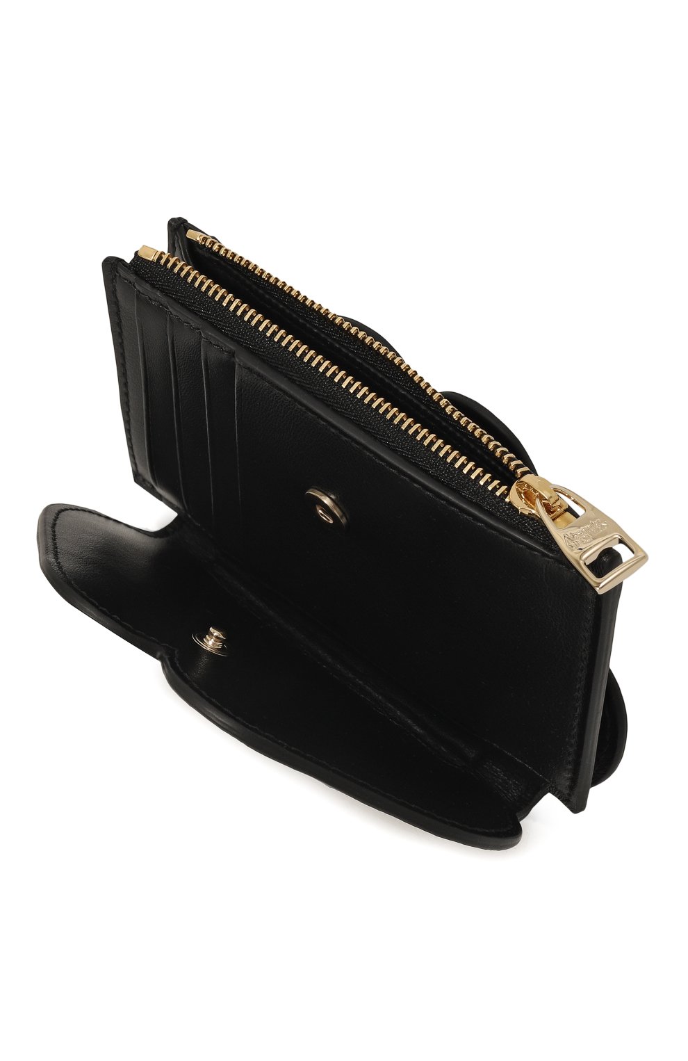 Кожаный футляр для кредитных карт ALEXANDER MCQUEEN, арт. 733319 1BLGA, фото 3