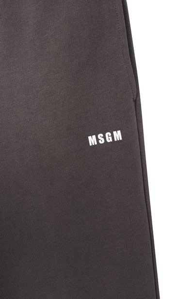 Хлопковые джоггеры MSGM KIDS, арт. S6MSJUFP152, фото 3