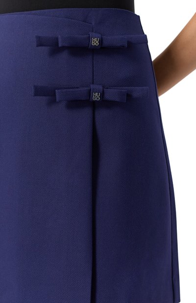 Юбка HUGO синего цвета по цене 21950 руб., арт. 50544796, фото 5 Юбка HUGO, арт. 50544796, фото 5