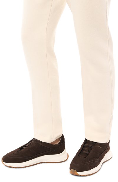 Кроссовки dressy из нубука BALLY, арт. MSK0AL/NK005, фото 3