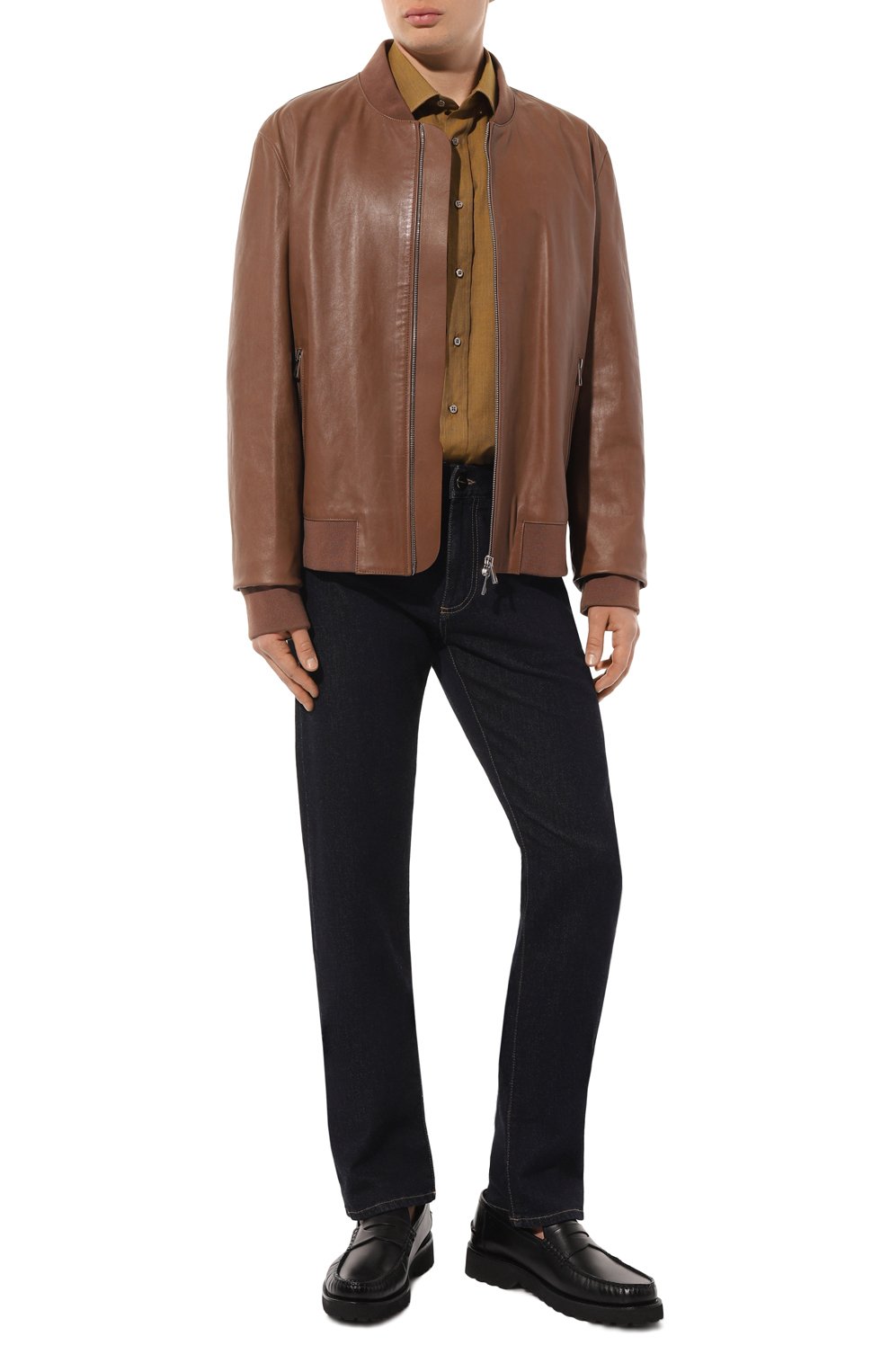 Хлопковая рубашка ZILLI, арт. CLAA03ZS13170ZS355451, фото 2