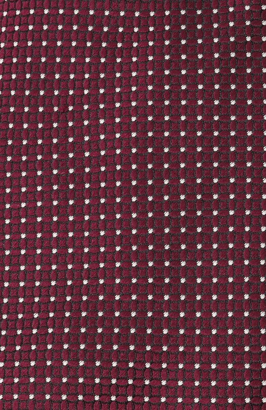 Шелковый галстук Zilli CRAV02M0600VP0I00 Бордовый  CRAV02M0600VP0I00 Фото 4