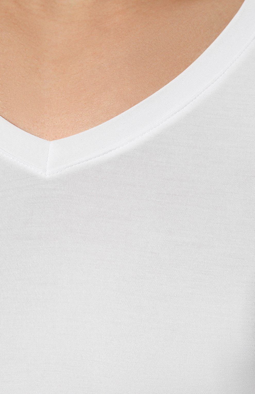 Футболка ZEGNA белого цвета по цене 11550 руб., арт. N2M800100, фото 5 Футболка ZEGNA, арт. N2M800100, фото 5