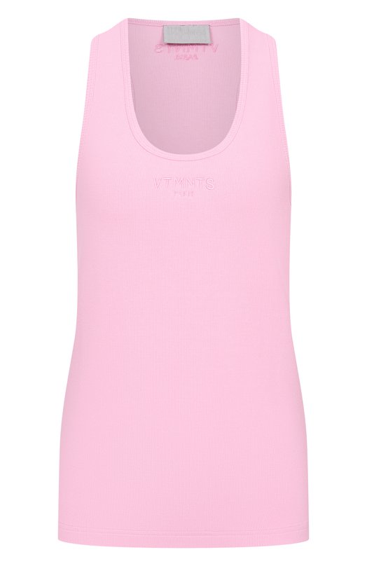 

Хлопковая майка VTMNTS, Розовый
